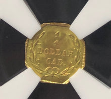 1873 Octagonal Liberty NGC MS66 BG-728 California Fractional Gold | California Fractionals